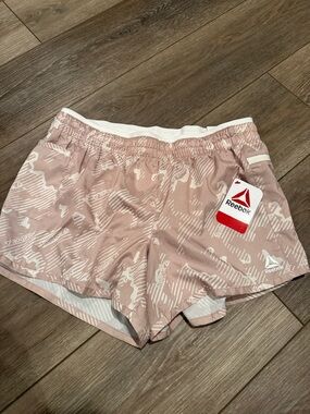 Reebok Women's Tan Performance Running Shorts